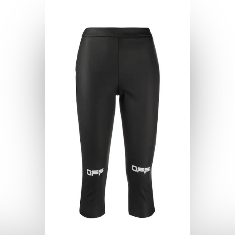 Off-White high rise capri leggings size 40. Never been worn. Tag still on.